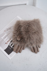 Fashion Furry Winter Gloves #AG203 - Multiple Colors (PC)