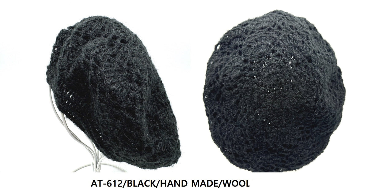 Fashion Crochet Lace Bonnet #AT612 - Multiple Colors (PC)