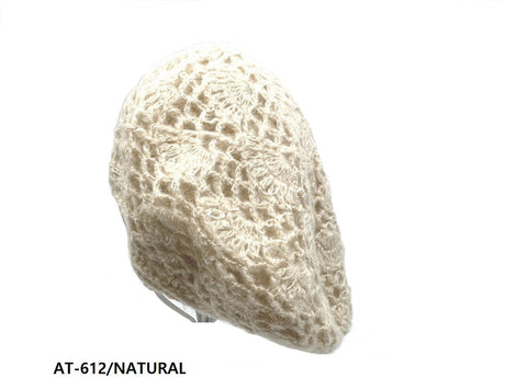 Fashion Crochet Lace Bonnet #AT612 - Multiple Colors (PC)