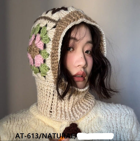 Fashion Crochet Lace Bonnet #AT613 - Multiple Colors (PC)