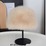 Fashion Fur Bucket Hat #AT617 - Multiple Colors (PC)