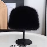 Fashion Fur Bucket Hat #AT617 - Multiple Colors (PC)