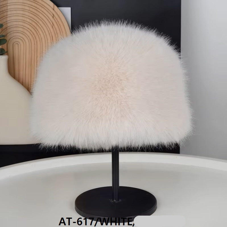 Fashion Fur Bucket Hat #AT617 - Multiple Colors (PC)