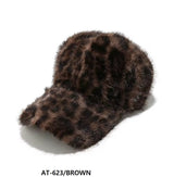 Fashion Leopard Fur Hat #AT623 - Multiple Colors (PC)