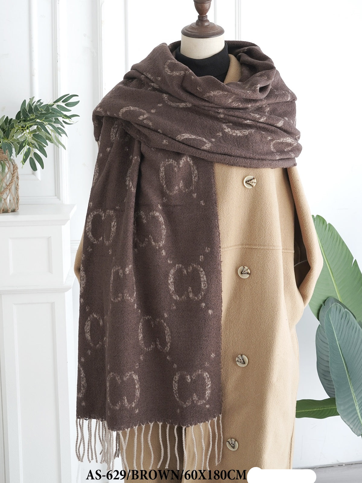 Fashion Design Scarf #AS629 - Multiple Colors (PC)