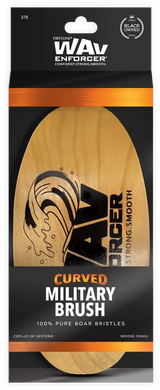 #378 WavEnforcer Curved Military Inked Brush (3PC)