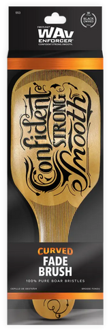 #553 WavEnforcer Curved Inked Fade Brush (3PC)