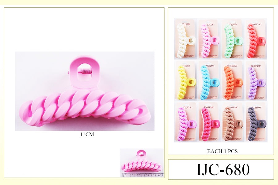 Fashion Hairclips #IJC680 - Assort (12PC)