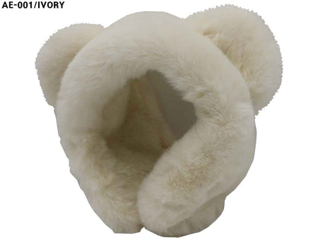Winter Fashion Fur Headband w/ Ears #AE00 - Multiple Colors (PC)