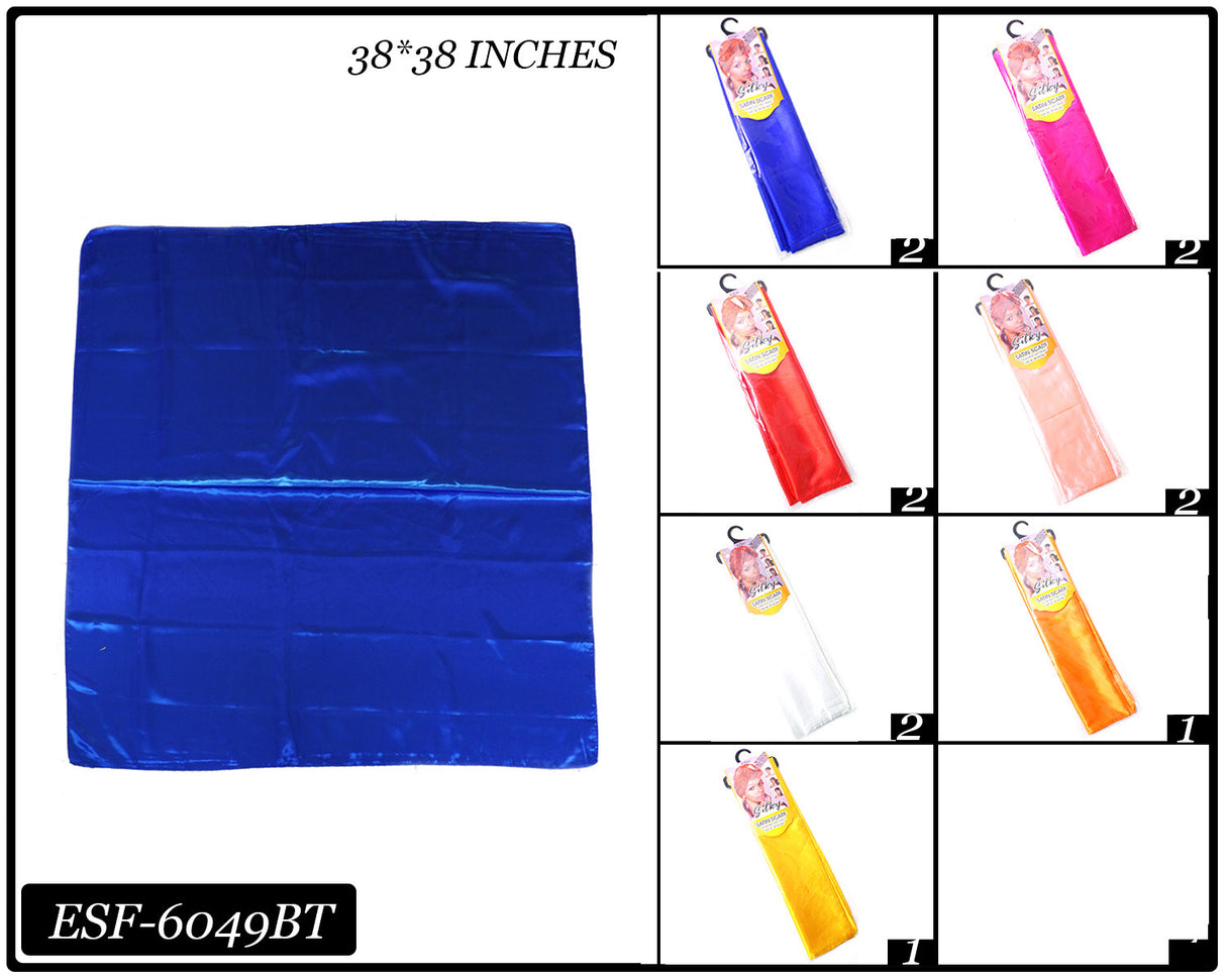 Fashion Designed Head Scarf #ESF6049BT (12PC)