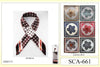 Fashion Designed Head Scarf #SCA661 (12PC)