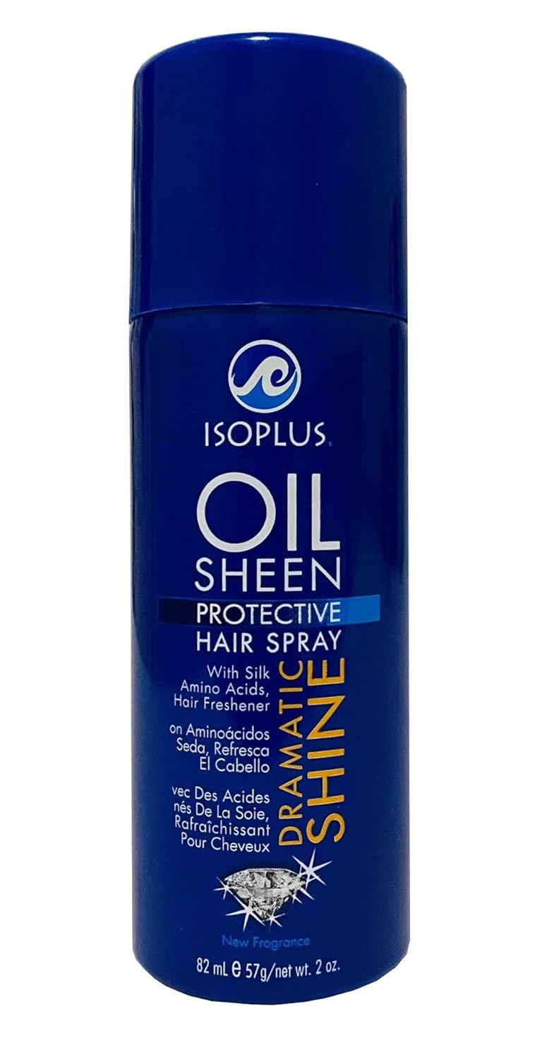 Isoplus Oil Sheen Hair Spray 2oz (PC)