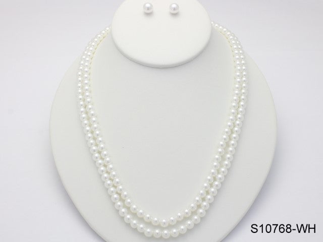 Fashion Jewelry Set #S10768WH (PC)