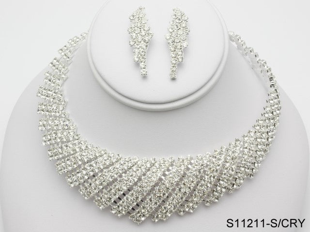Fashion Jewelry Set #S11211S/CRY (PC)