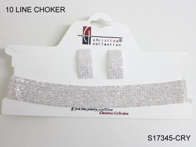 Fashion Jewelry Set #S17345/CRY (PC)
