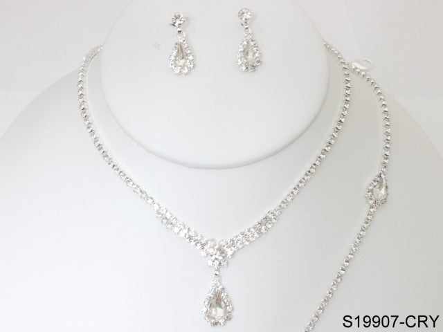 Fashion Jewelry Set #S19907/CRY (PC)