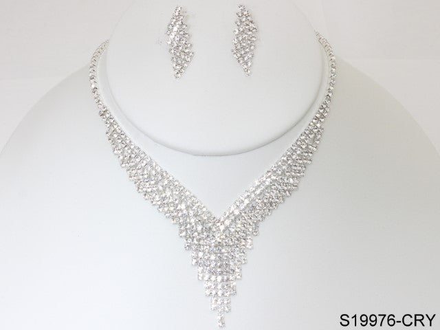 Fashion Jewelry Set #S19976/CRY (PC)