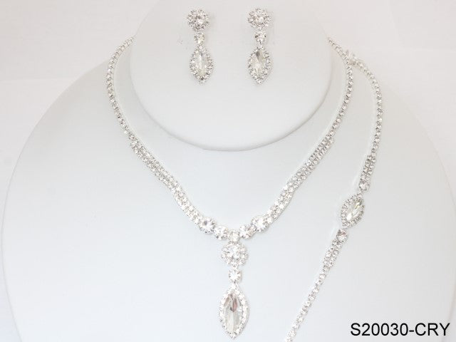 Fashion Jewelry Set #S20030/CRY (PC)