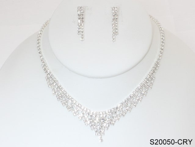 Fashion Jewelry Set #S20050/CRY (PC)