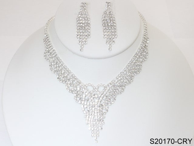 Fashion Jewelry Set #S20170/CRY (PC)