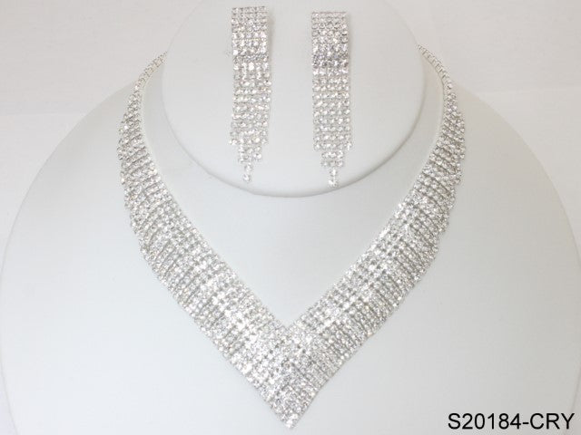 Fashion Jewelry Set #S20184/CRY (PC)