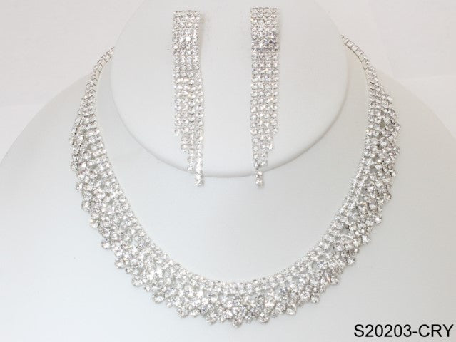 Fashion Jewelry Set #S20203/CRY (PC)