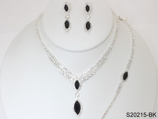 Fashion Jewelry Set #S20215BK (PC)