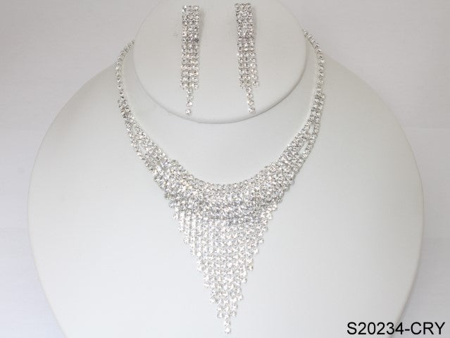 Fashion Jewelry Set #S20234/CRY (PC)