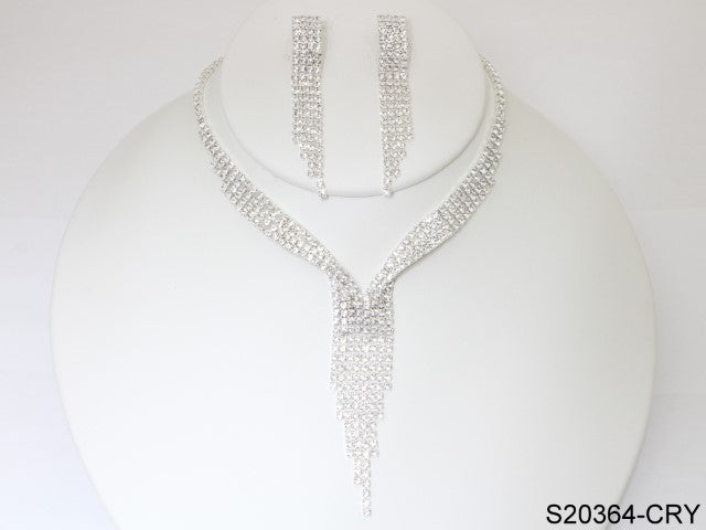 Fashion Jewelry Set #S20364/CRY (PC)