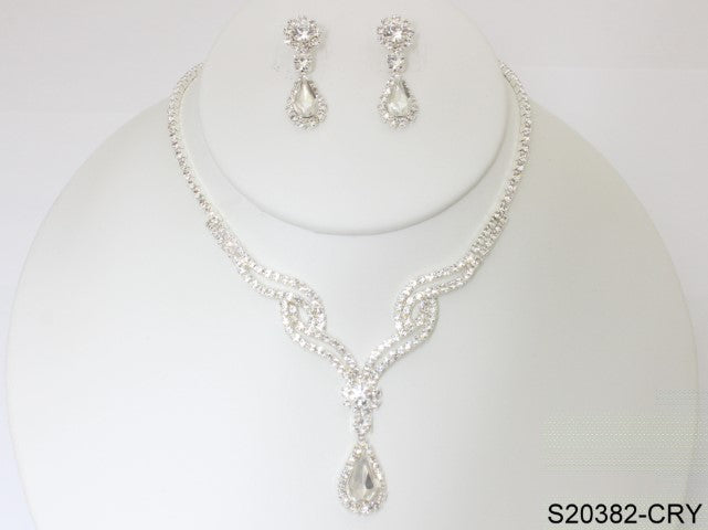 Fashion Jewelry Set #S20382/CRY (PC)