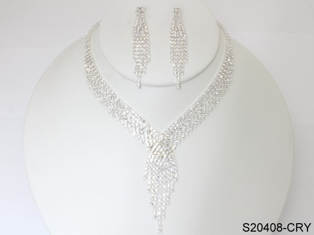 Fashion Jewelry Set #S20408/CRY (PC)
