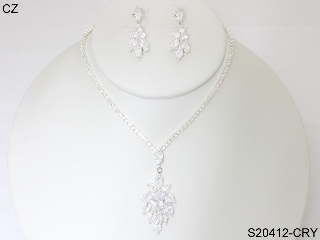 Fashion Jewelry Set #S20412/CRY (PC)