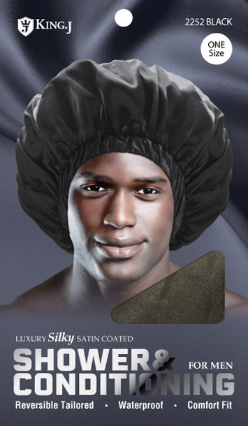 King J Shower & Conditioning Cap For Men (6PC)