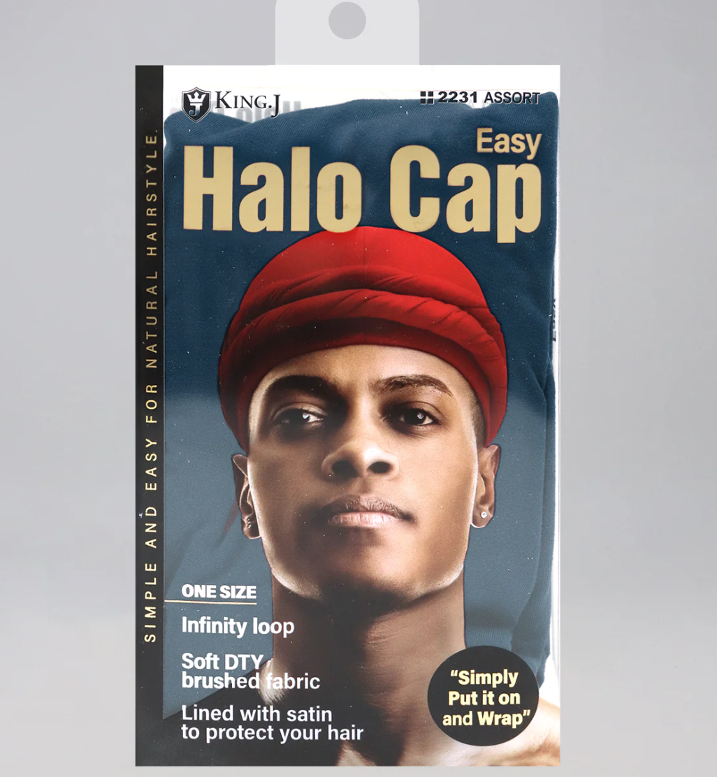 #2231 King J Easy Halo Cap - Assort (6PC)