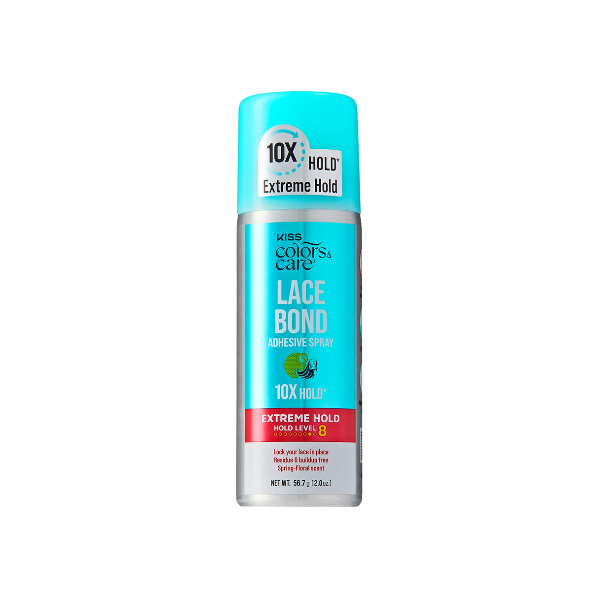 Kiss Colors & Care Lace Bond Spray 2oz #LBS05 (PC)
