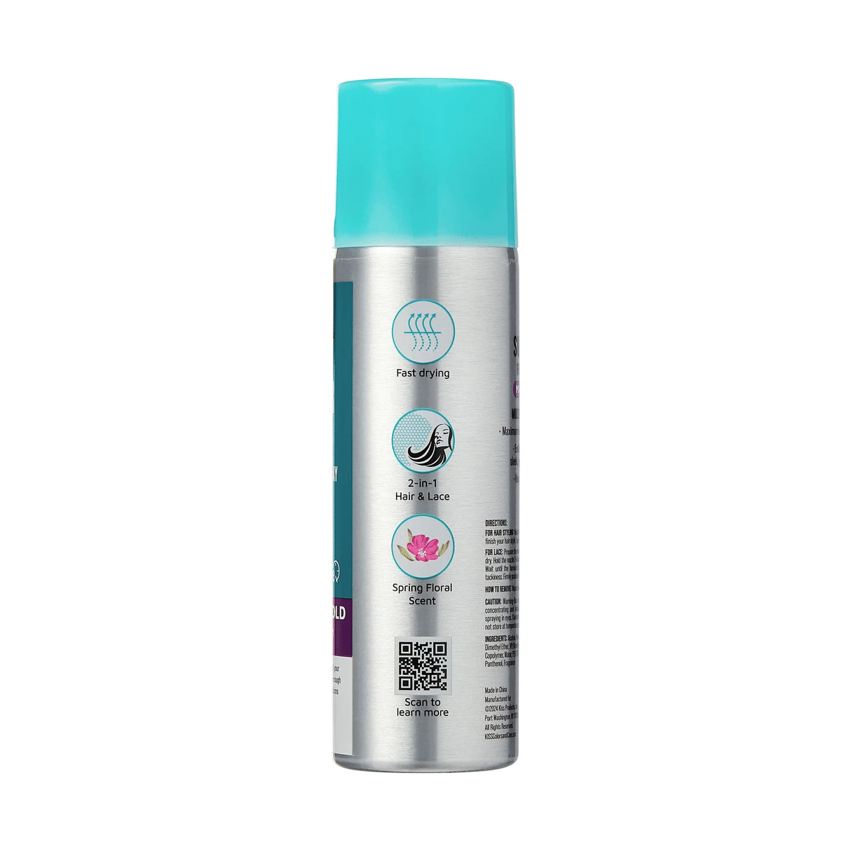 Kiss Colors & Care Super Stay Freezing Spray 6oz #SSS02 (PC)