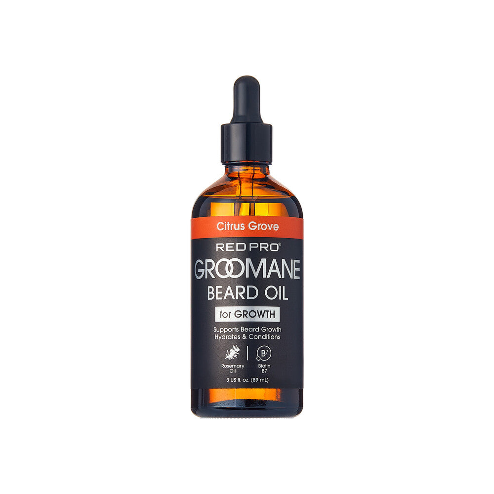 Red by Kiss Groomane Beard Growth Oil 3oz (PC)