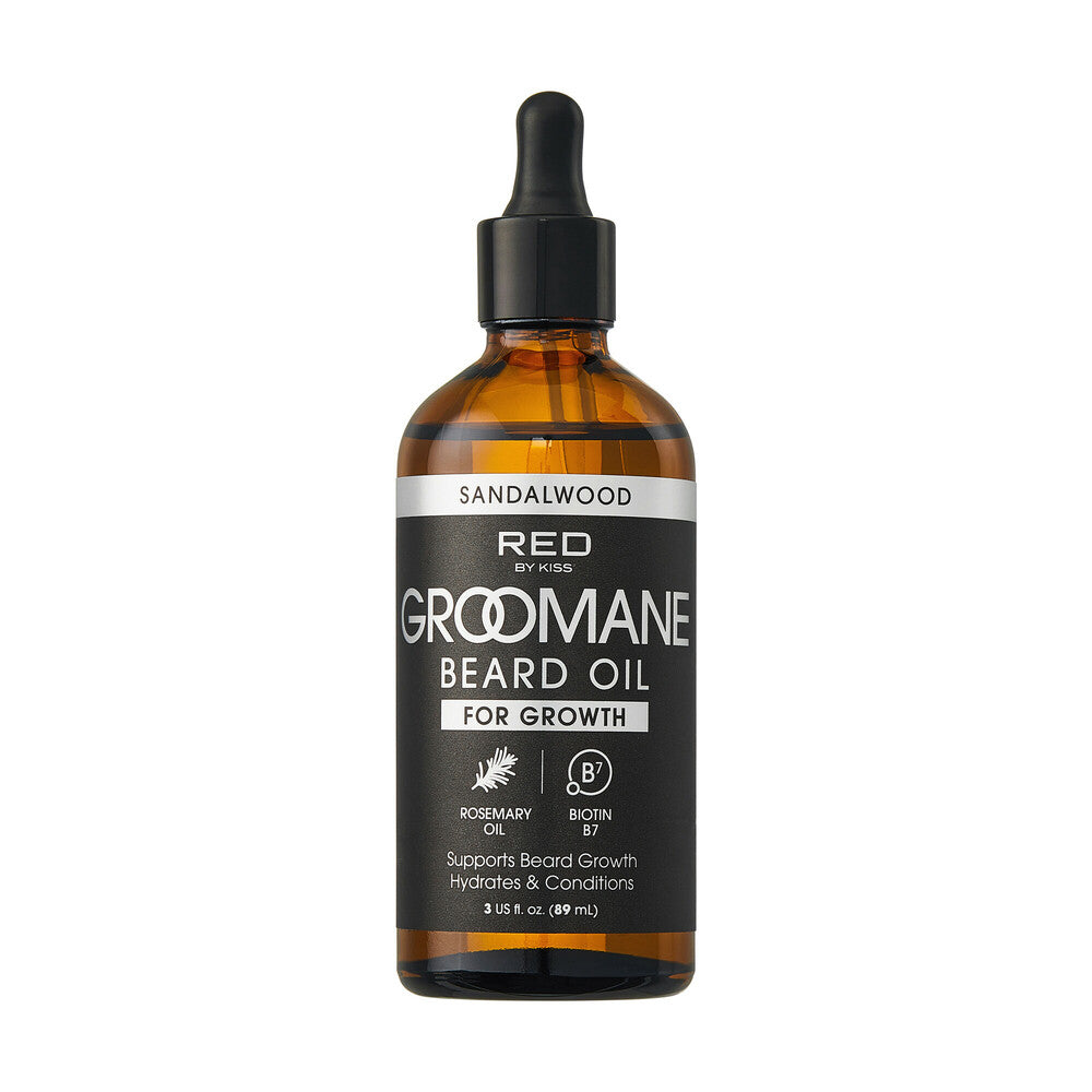 Red by Kiss Groomane Beard Growth Oil 3oz (PC)