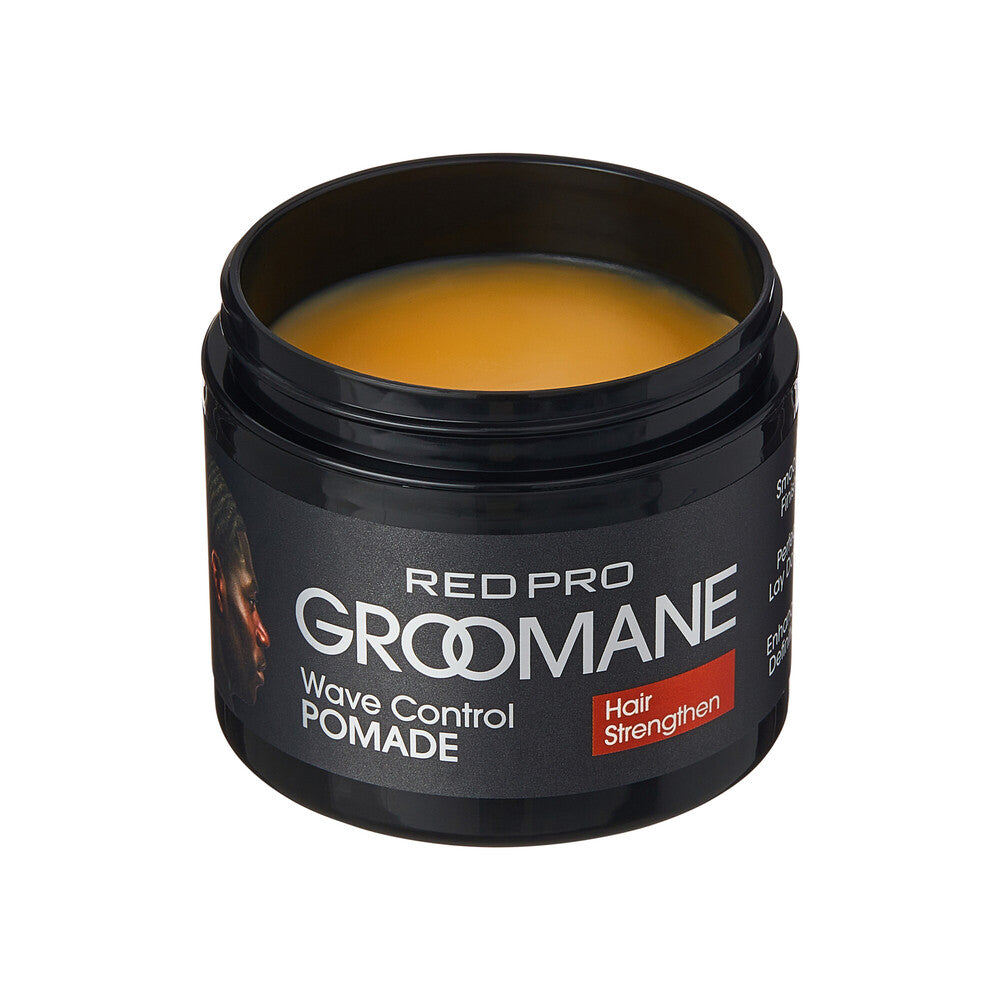 #GR102 Red Pro Groomane Wave Control Pomade 3oz (PC)
