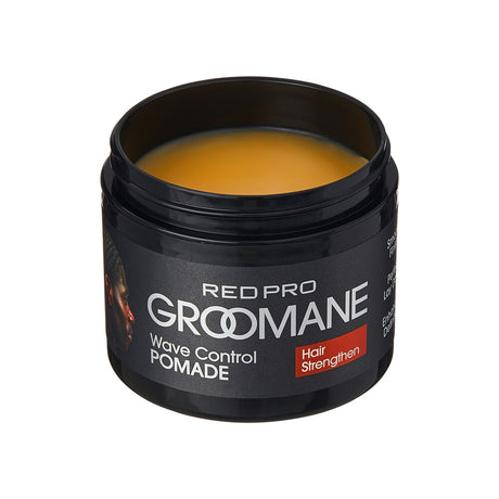 #GR101-102 Red Pro Groomane Wave Control Pomade 3oz (PC)