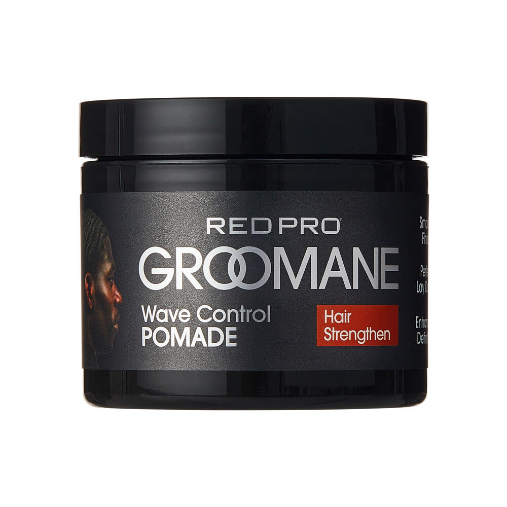 #GR102 Red Pro Groomane Wave Control Pomade 3oz (PC)