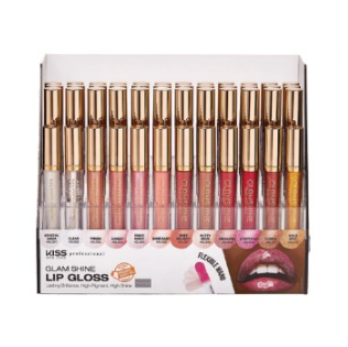 Kiss Shine Lipgloss SET #KSLGSET (36PC)