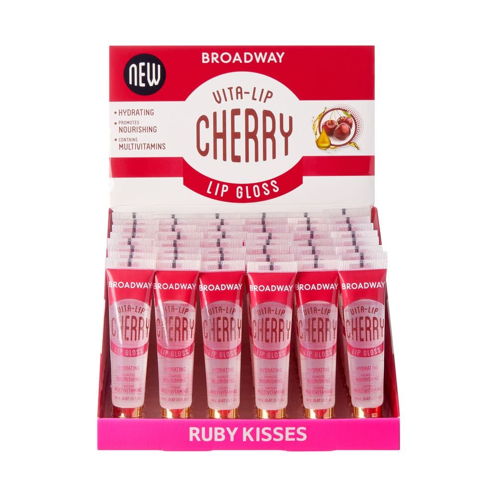 Broadway Vita-Lip Lipgloss Cherry Set (48PC)