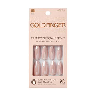 #GSF Kiss Gold Finger Special Effect Nails (PC)