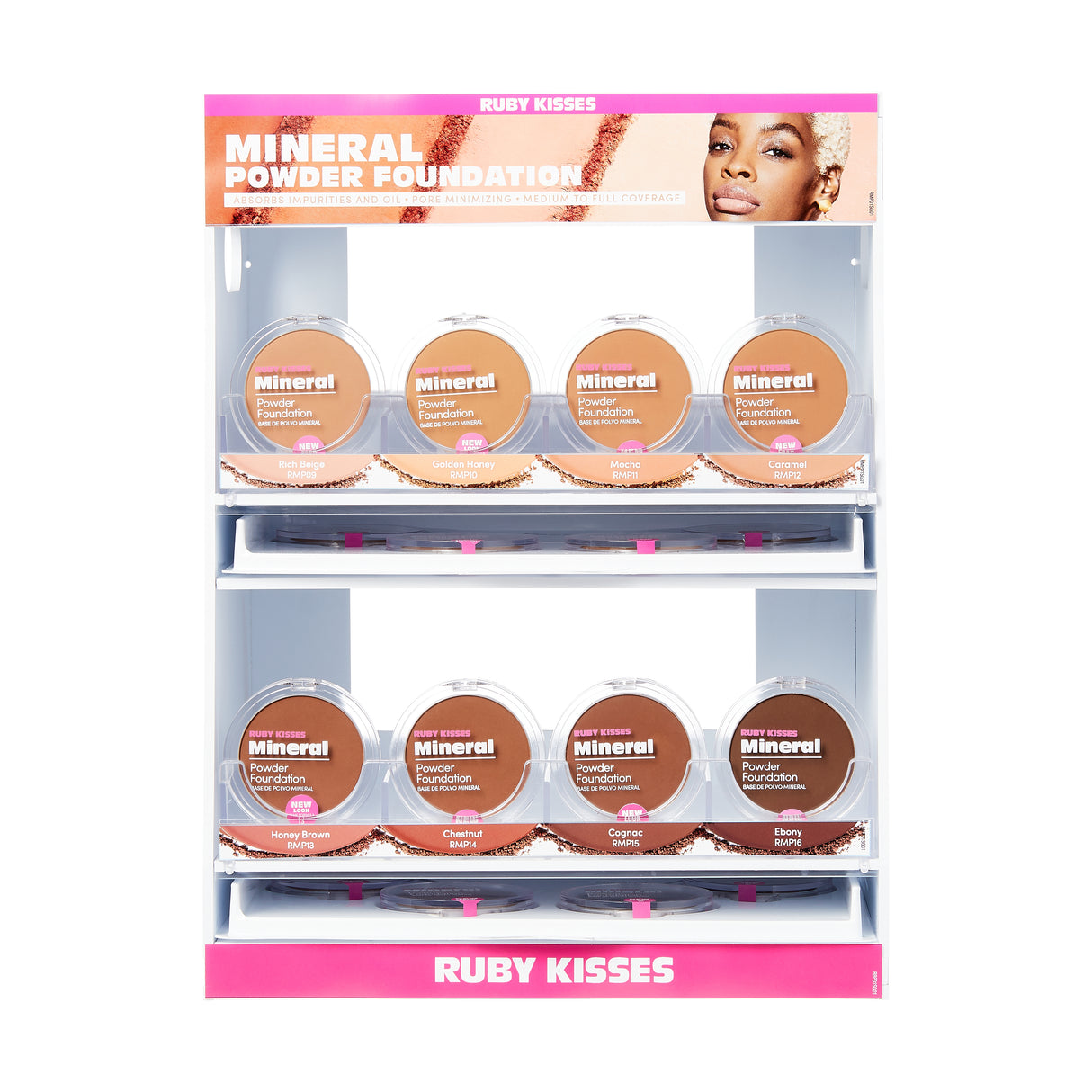 RK by Kiss Mineral Powder Foundation Set #RMPSET (48PC)