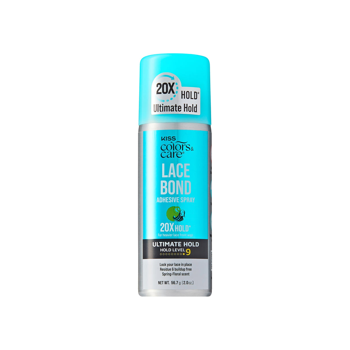 Kiss Colors & Care Lace Bond Spray 2oz #LBS06 (PC)