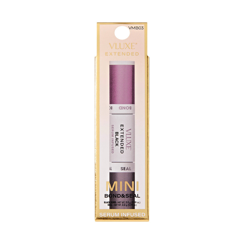 Kiss VLuxe Extended Mini Serum Infused Bond & Seal - Black #VMB03 (3PC)