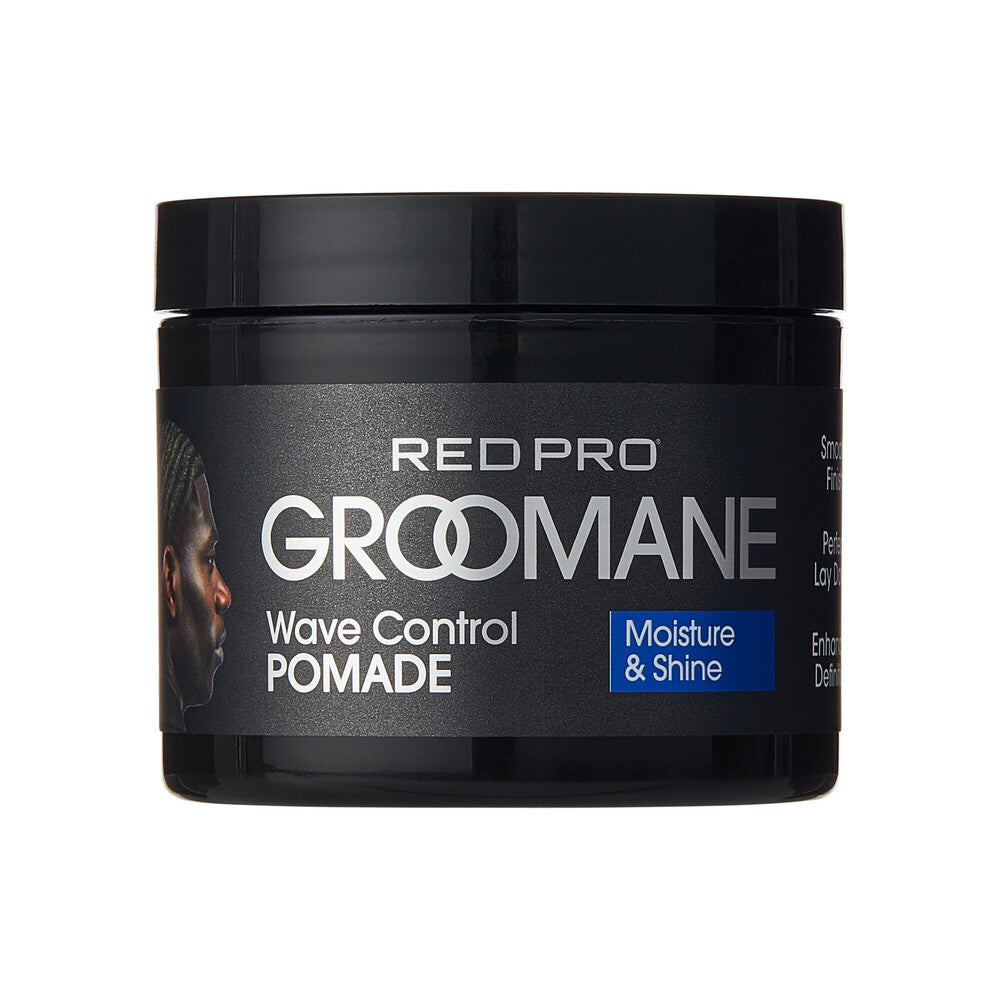 #GR101-102 Red Pro Groomane Wave Control Pomade 3oz (PC)