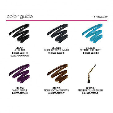 LA Girl Gel Eyeliner Set #GCD270.1 (63PC)