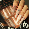 LA Colors  Lavish Luxe Finish Nail Tip Kit #CNT154 - Highlife (3PC)